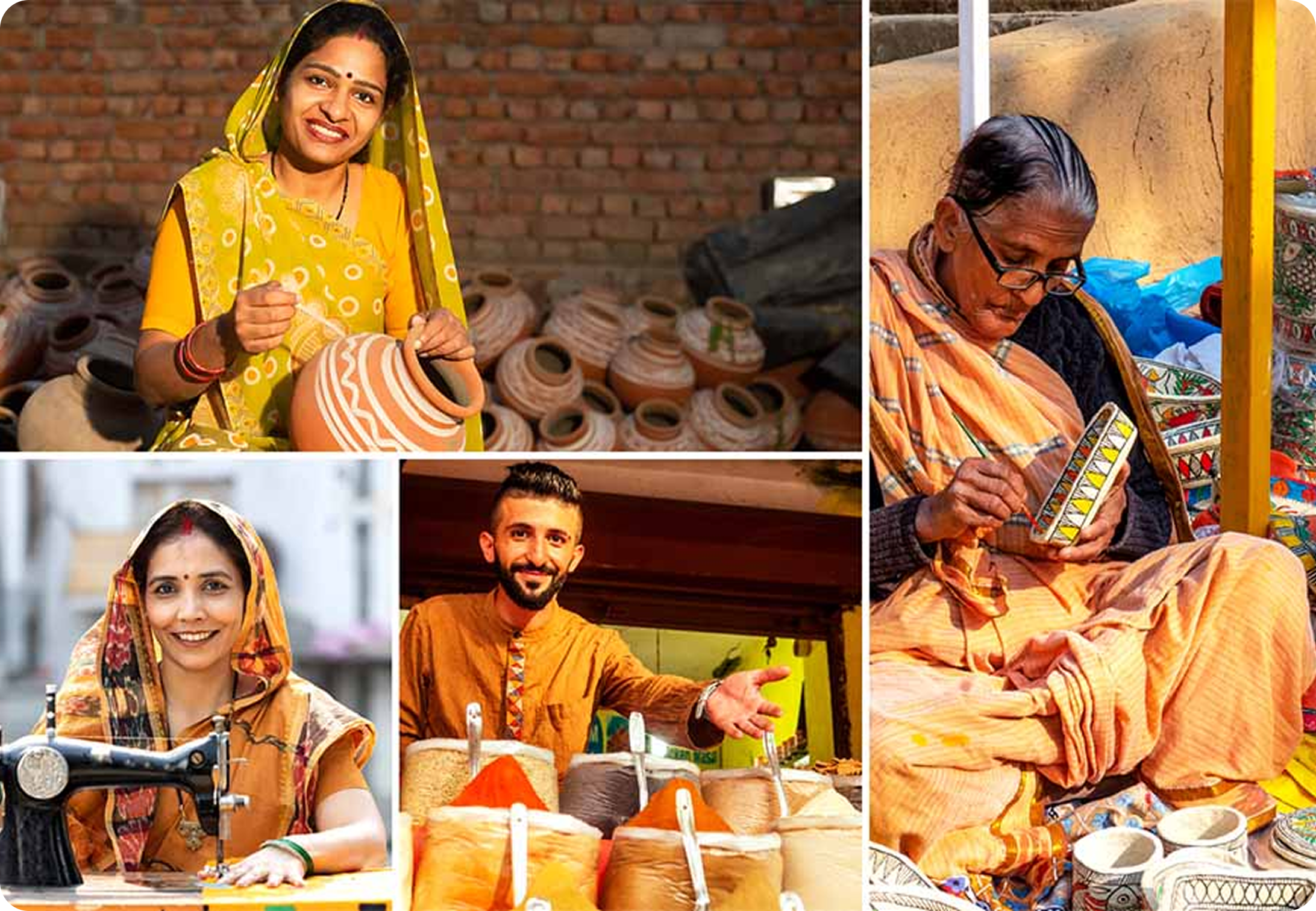 Typical contents collage