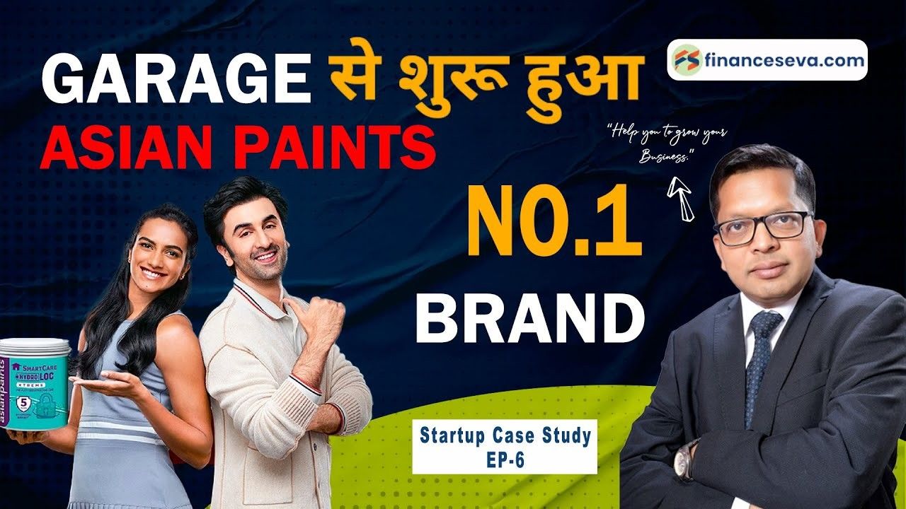 Asian Paints Started From Garage. No. 1 Brand